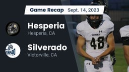 Recap: Hesperia  vs. Silverado  2023