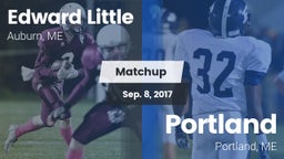 Matchup: Edward Little High vs. Portland  2017