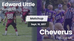 Matchup: Edward Little High vs. Cheverus  2017