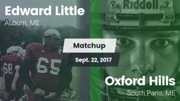 Matchup: Edward Little High vs. Oxford Hills  2017
