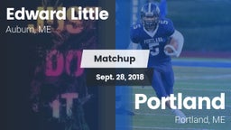 Matchup: Edward Little High vs. Portland  2018