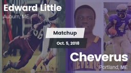 Matchup: Edward Little High vs. Cheverus  2018
