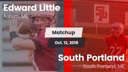 Matchup: Edward Little High vs. South Portland  2018