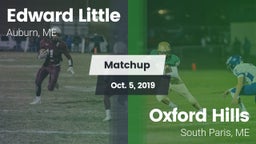 Matchup: Edward Little High vs. Oxford Hills  2019