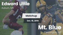 Matchup: Edward Little High vs. Mt. Blue  2019