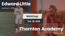 Matchup: Edward Little High vs. Thornton Academy 2019