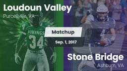Matchup: Loudoun Valley High vs. Stone Bridge  2017
