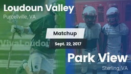 Matchup: Loudoun Valley High vs. Park View  2017