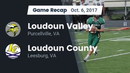 Recap: Loudoun Valley  vs. Loudoun County  2017