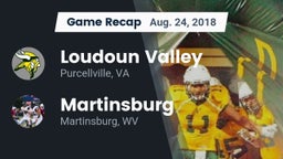 Recap: Loudoun Valley  vs. Martinsburg  2018