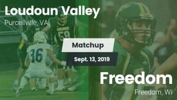 Matchup: Loudoun Valley High vs. Freedom  2019