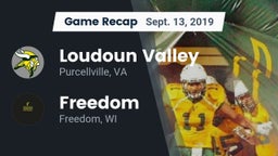 Recap: Loudoun Valley  vs. Freedom  2019