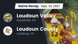 Recap: Loudoun Valley  vs. Loudoun County  2021