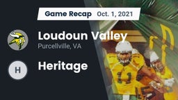 Recap: Loudoun Valley  vs. Heritage  2021