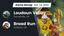 Recap: Loudoun Valley  vs. Broad Run  2022