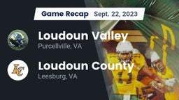 Recap: Loudoun Valley  vs. Loudoun County  2023