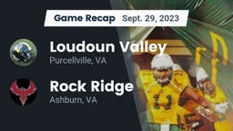 Recap: Loudoun Valley  vs. Rock Ridge  2023