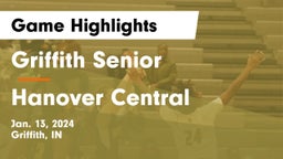 Griffith Senior  vs Hanover Central  Game Highlights - Jan. 13, 2024