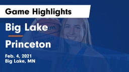 Big Lake  vs Princeton  Game Highlights - Feb. 4, 2021