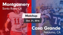 Matchup: Montgomery High vs. Casa Grande  2016