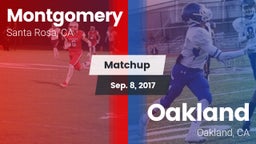 Matchup: Montgomery High vs. Oakland  2017