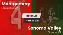 Matchup: Montgomery High vs. Sonoma Valley  2017