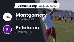 Recap: Montgomery  vs. Petaluma  2017