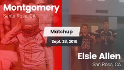 Matchup: Montgomery High vs. Elsie Allen  2018