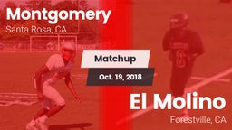Matchup: Montgomery High vs. El Molino  2018