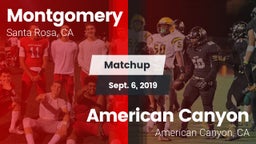 Matchup: Montgomery High vs. American Canyon  2019