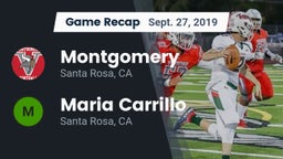 Recap: Montgomery  vs. Maria Carrillo  2019