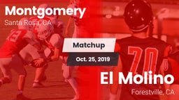 Matchup: Montgomery High vs. El Molino  2019