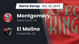 Recap: Montgomery  vs. El Molino  2019