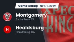 Recap: Montgomery  vs. Healdsburg  2019