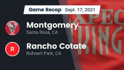 Recap: Montgomery  vs. Rancho Cotate  2021