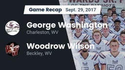 Recap: George Washington  vs. Woodrow Wilson  2017