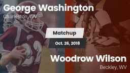 Matchup: George Washington vs. Woodrow Wilson  2018