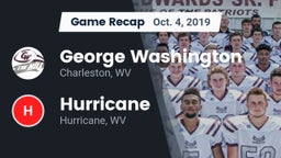 Recap: George Washington  vs. Hurricane  2019