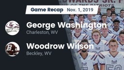 Recap: George Washington  vs. Woodrow Wilson  2019