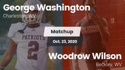 Matchup: George Washington vs. Woodrow Wilson  2020