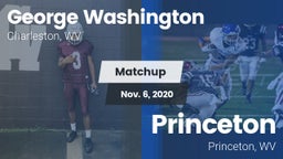 Matchup: George Washington vs. Princeton  2020