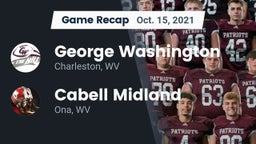 Recap: George Washington  vs. Cabell Midland  2021