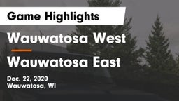 Wauwatosa West  vs Wauwatosa East  Game Highlights - Dec. 22, 2020