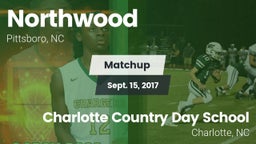Matchup: Northwood High vs. Charlotte Country Day School 2017