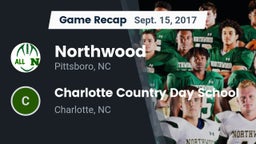 Recap: Northwood  vs. Charlotte Country Day School 2017