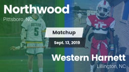 Matchup: Northwood High vs. Western Harnett  2019