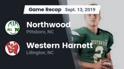 Recap: Northwood  vs. Western Harnett  2019