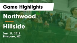 Northwood  vs Hillside Game Highlights - Jan. 27, 2018