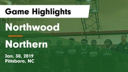 Northwood  vs Northern Game Highlights - Jan. 30, 2019