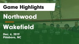 Northwood  vs Wakefield Game Highlights - Dec. 6, 2019